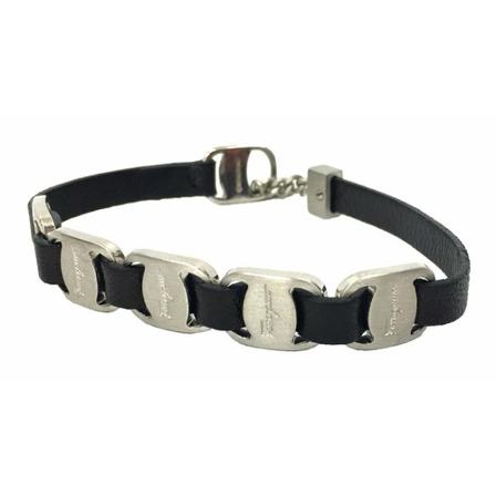 Salvatore Ferragamo Pre-owned, Bracelets Zwart, Dames, Maat:ONE Size