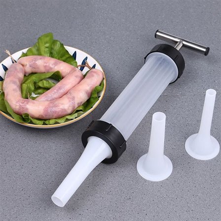 Manuel pølsestopper med flere dyser