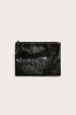 Kappahl | Torebka z imitacji skóry Czarne ONE SIZE | Czarne