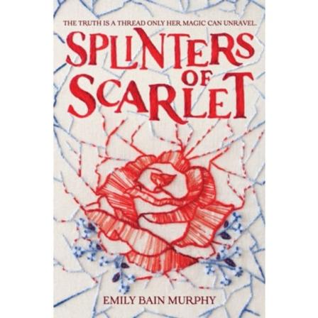 Splinters of Scarlet (inbunden, eng)