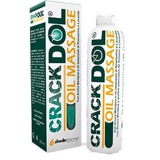 Crackdol Oil Massage Olio Per Tensioni Muscolari 200ml