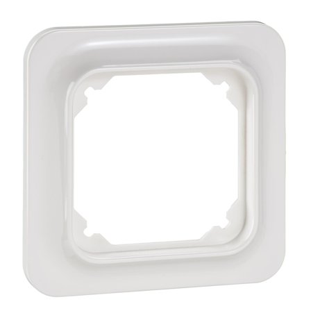 Schneider Electric Trend 183073200 Kombinationsram vit 1 fack, Strömbrytare & vägguttag