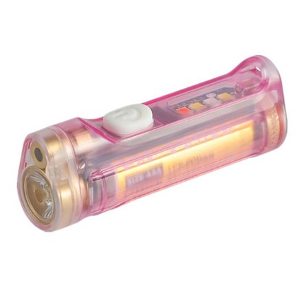 Mini-avaimenperä taskulamppu LED-lamppu PINK