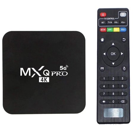 4K HDR Streaming Media Player til Android TV Box, 4GB RAM 8GB ROM Allwinner H3 Quad-Core Smart TV Box