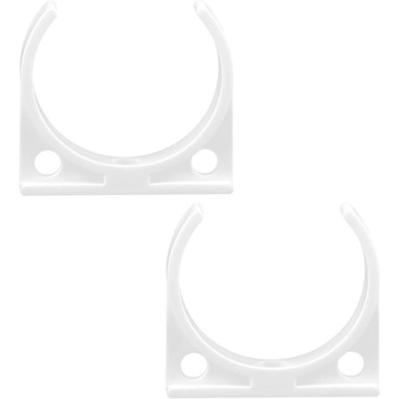 Plastik Rørklemmer fra Pieces, 57x65mm Vandfilterklemmer, Simple Klemmer til Køleskabsfiltre