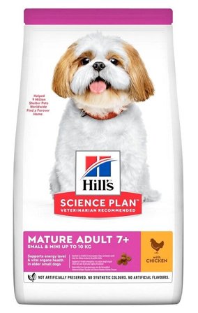 Hill's Science Plan Small & Mini Mature Adult 7+ Con Pollo Cibo