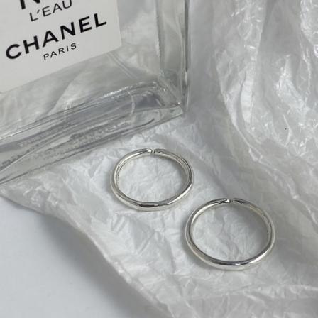 Ring Heart Stud S925 Sølv modesmykker Ac5114 5