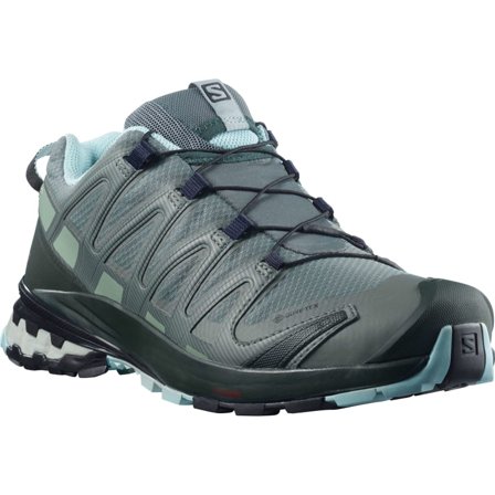 Salomon Women's XA Pro 3D V8 Gore-Tex Women hiking shoes Green 41 1/3