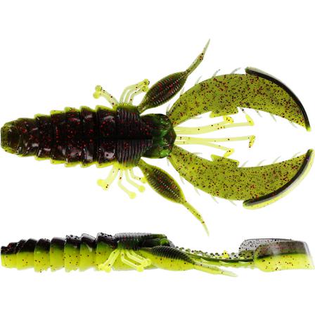 Westin CreCraw Creaturebait 6,5cm 4g 6-pack Black/Chartreuse