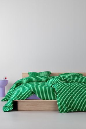 Jotex - Sengesett Økologisk Smaragdgrønn/mint - SIMA - Kjøp Enkeltseng hos Jotex