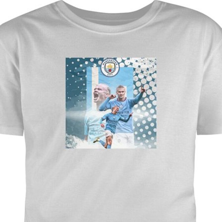 Lapsen t-paita Erling Haaland Manchester City - Norjan maalikone 22 PL-maalilla, brutaali lopetus ja ainutlaatuinen fyysikka, joka hallitsee rankkaria