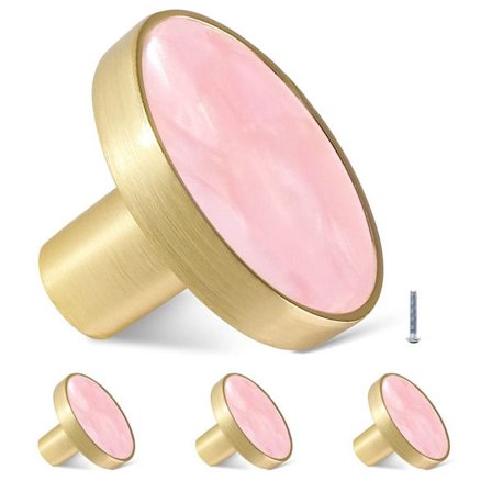 4 stk Skabsknopper Skuffe Trækker Kommodeknop