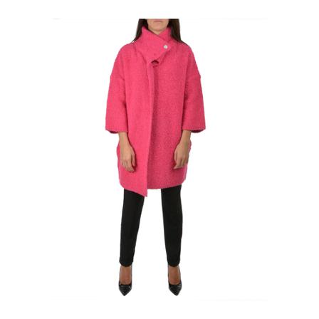 Liu Jo, LIU JO Knitwear Coats Pink Różowy, Kobieta, Rozmiar: S