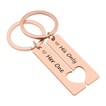 Jag älskar dig jag vet nyckelring, alla hjärtans dag presentatör svart