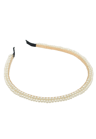 Complement Diadem Med Pärlor Accessoarer & tillbehör Dam Vit