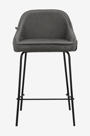 Loft24 - Matstol med armstöd OLINE, 2-pack - Grå - Barstolar & pallar - Från Homeroom