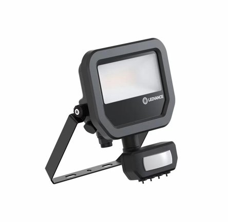 LEDVANCE Lyskaster m/sensor 8W/1200lm 840 IP65 Sort