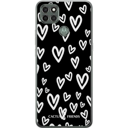 Yhteensopiva Puhelinkuori Motorola Motorola Moto G9 Power Cactus and Friends - Handdrawn Love Chaos