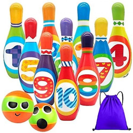 Børne Bowling Sæt Småbørnslegetøj