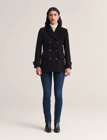 Newhouse Elin Pea Coat - Navy - 34