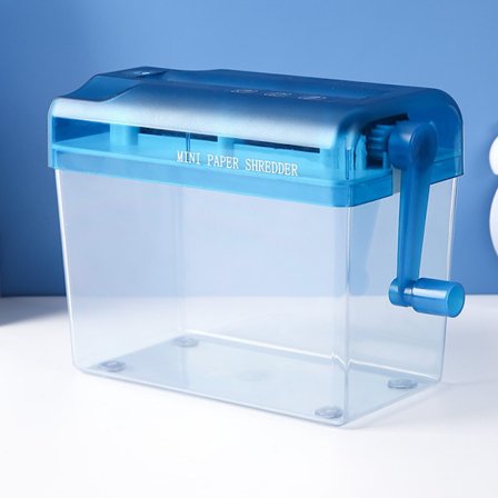 A4 Manuell Papirmakulator med Skjæremekanisme, Ideell Kompatibel med Små Rom