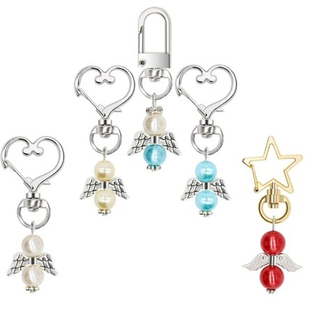 20 Engle Nøgleringe Begivenhed Tak Vedhæng Gunst