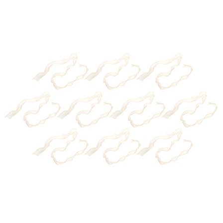 10 meter spetsband 25 mm spiral DIY-tillbehör för hår sömnad dekoration presentinslagning Golden-C6