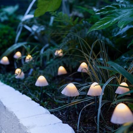 Utomhus LED trädgårdsslingor, hushållsvattentäta White 20 lights