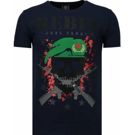 Local Fanatic - T-shirts - Blå - Herr - Storlek: Xl, Herr, Storlek: XL