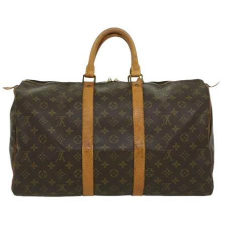 Louis Vuitton Vintage, Pre-owned Canvas travel-bags Bruin, Dames, Maat:ONE Size