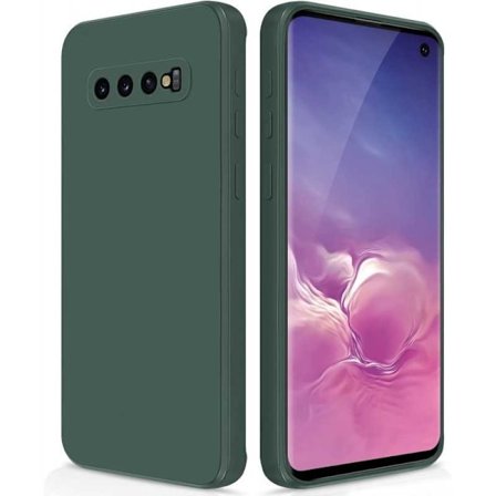 Samsung S10 Kuminen Matt Green Shell Liquid - vihreä