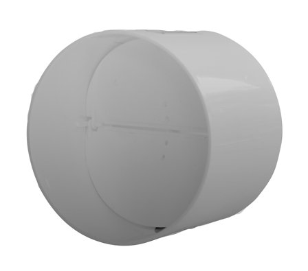 PAX Calima Kallrasspjäll vit, Ø100 mm, Ventilation