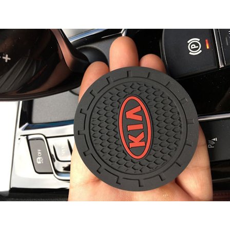 Kia Bilkop Holder 2 stk, Biltilbehør 2,75 tommer, Anti-Skrid Sikkerhedspude, Velegnet Til De Fleste Biler, Biltilbehør