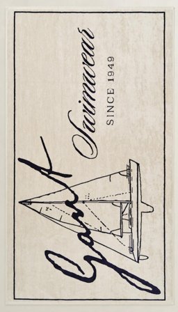 GANT Badehåndkle Since-1949 Beige 100x180