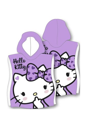 Björna Hello Kitty Poncho - Multi/patterned - 50X115