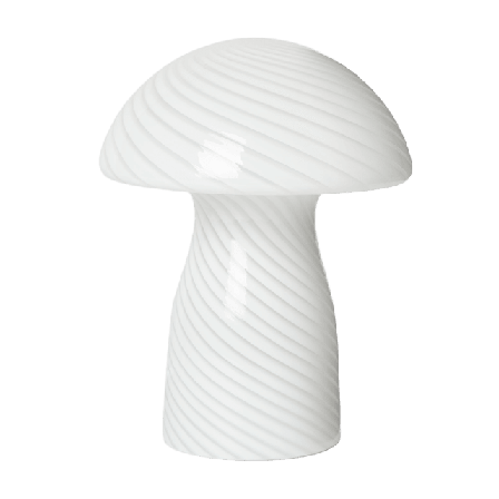 Åhléns Home Bordslampa i glas MOE Belysning Vit ONESIZE