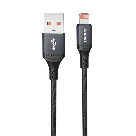 Dudao USB-A–til–Lightning-kabel 1,2 m 30W 3 A – Svart