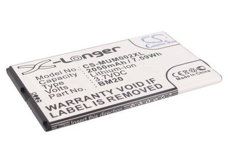 Batteri for SmartPhone, Mobil for Xiaomi MI2, MI2s, 2S etc.