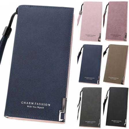 Dam Plånbok Armbandsväska Cash Holder Case Handväska För Damer