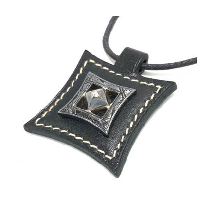Hermès Vintage, Necklaces Zwart, Dames, Maat:ONE Size