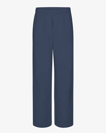Organic Straight Leg Sweatpants - Petrol Blue - Female - XS