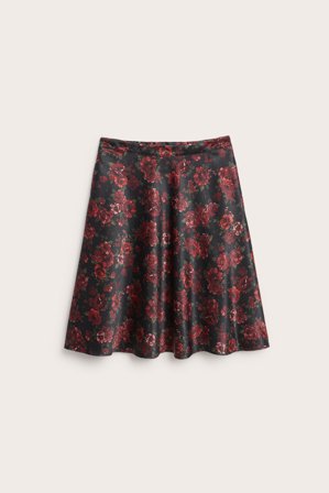 Kappahl | Midiskjørt | Vinrød