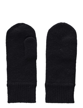 Mittens Black Davida Cashmere