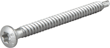 ESSVE 545406 Takskruv 4,8 mm Ø, BS, TX25, ruspert 60 mm, 500-pack, Infästning