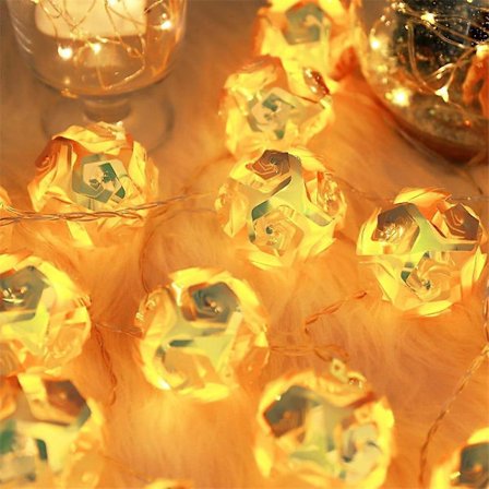 Globe Disco Ball Spejlstrenglys 1.5m10LED Ramadan