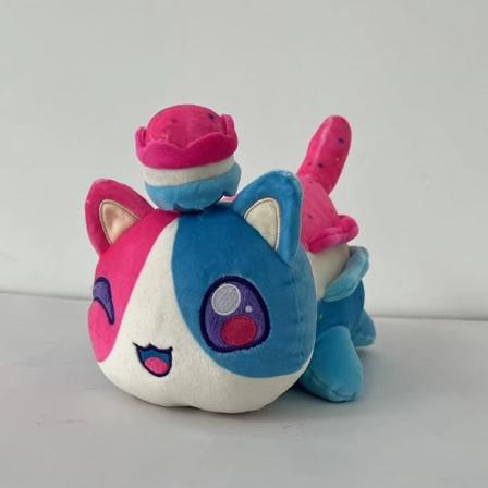 Aphmau Meemeows Pehmolelu Kissa Pehmoinen Tyynylelu Hampuri macaron cat
