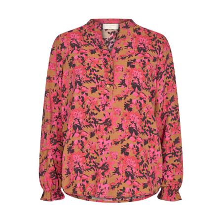 Freequent Blouses , Roze , Dames , Maat: L