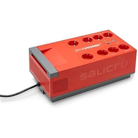 UPS - SALICRU - SPS 1000 HOME+ - 1000VA - 8 orienterade uttag - Överspänningsskydd
