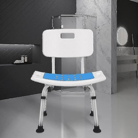 Badrum Duschstol Duschstol Vintage Fällbar Badstol Självhäftande Anti-Slip Varm Sitsdyna (Endast dyna)