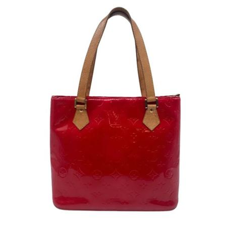 Louis Vuitton Vintage Pre-owned Leather louis-vuitton-Tass , Rood , Dames , Maat: ONE Size Vintage Tassen